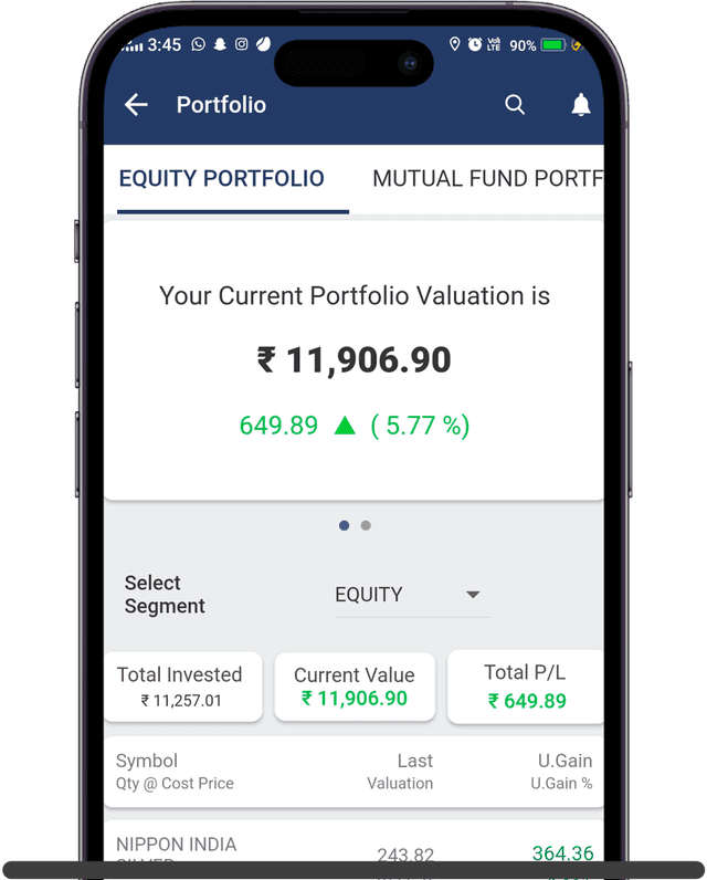 Equity Portfolio App